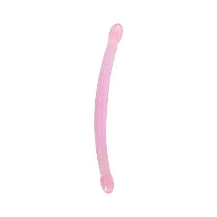 Dildo Duplo Crystal Clear 17
