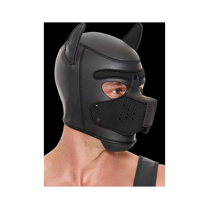Máscara Puppy Hood Ouch! Preto
