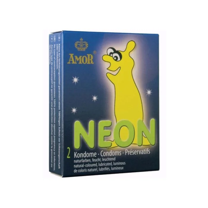 Preservativos Amor Neon (2 Un)
