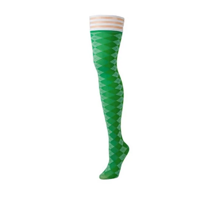 Meias Ligas Kix'ies Par 4 Verdes