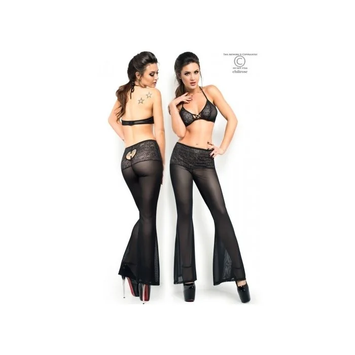 Conjunto Conbinação Preto