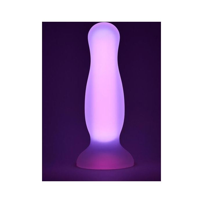 Plug Anal Dream Toys Radiant Glow in the Dark Rosa
