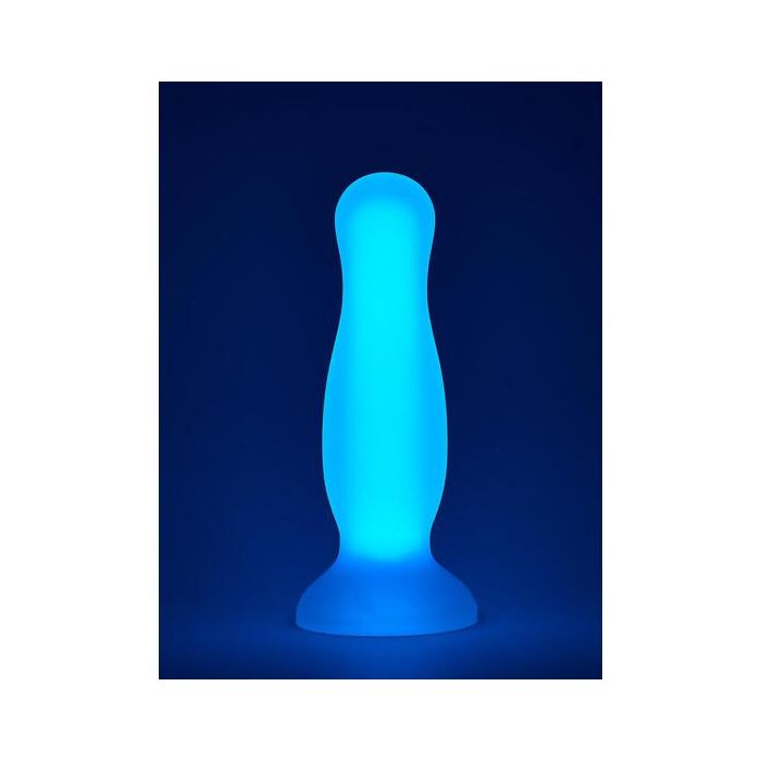 Plug Anal Dream Toys Radiant Glow in the Dark Roxo