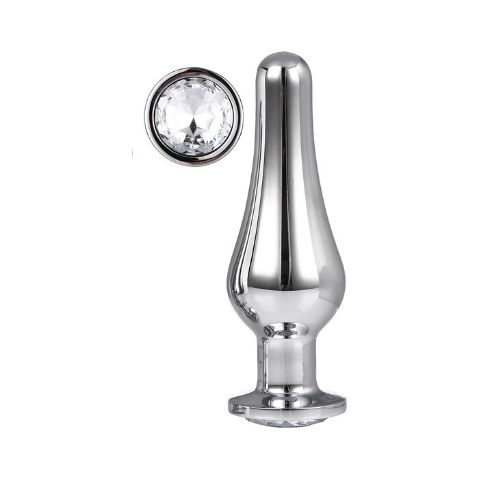 Plug Anal Dream Toys Cleaming Love Pleasure Prateado Grande