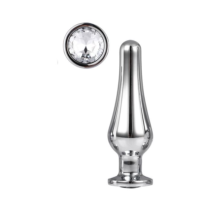 Plug Anal Dream Toys Cleaming Love Pleasure Prateado Médio