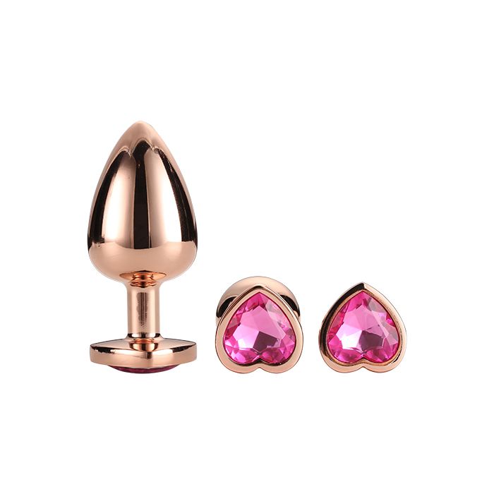 Conjunto Plugs Anais Dream Toys Cleaming Love Rose Dourados