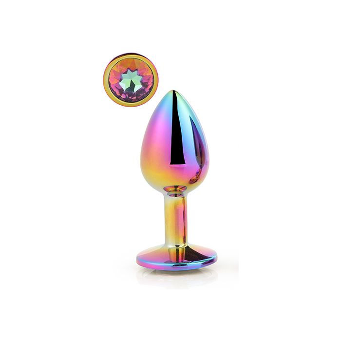 Plug Anal Dream Toys Gleaming Love Multicor Pequeno