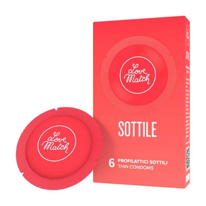Preservativos Sensitivos Love Match (6 Un)