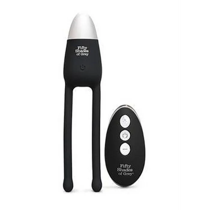 Vibrador de Casal C/ Comando Relentless Vibrations 50 Shades Of Grey