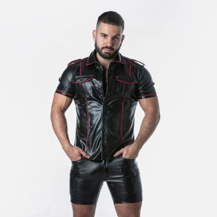 Camisa Rub It Shirt Locker Gear Vermelho Frente