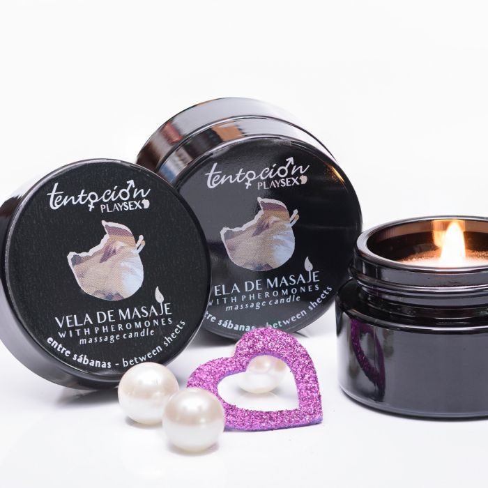 Vela de Massagem Tentación Play Sex Entre Lençóis (20 ml)