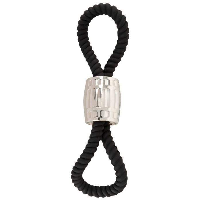 Anel Duplo Rebel Heavy Rope Cock Strap with Two Loops
