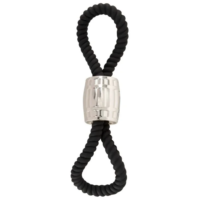 Anel Duplo Rebel Heavy Rope Cock Strap with Two Loops