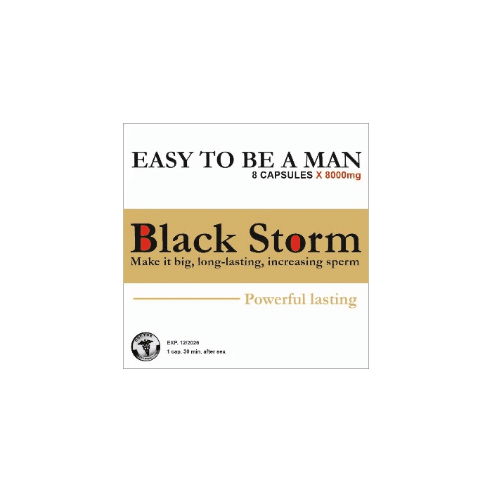 Potenciador Black Storm (8 Un)