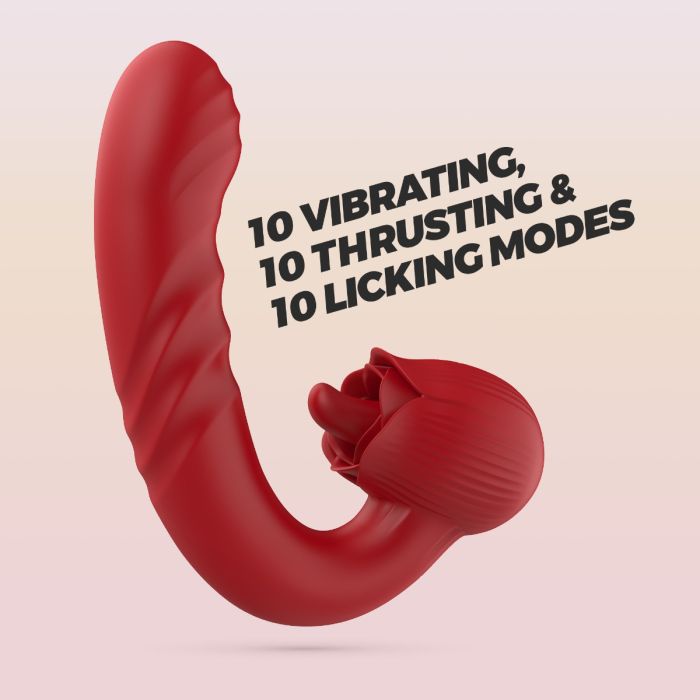Vibrador Recarregável C/ Impulsos Osiria Crushious