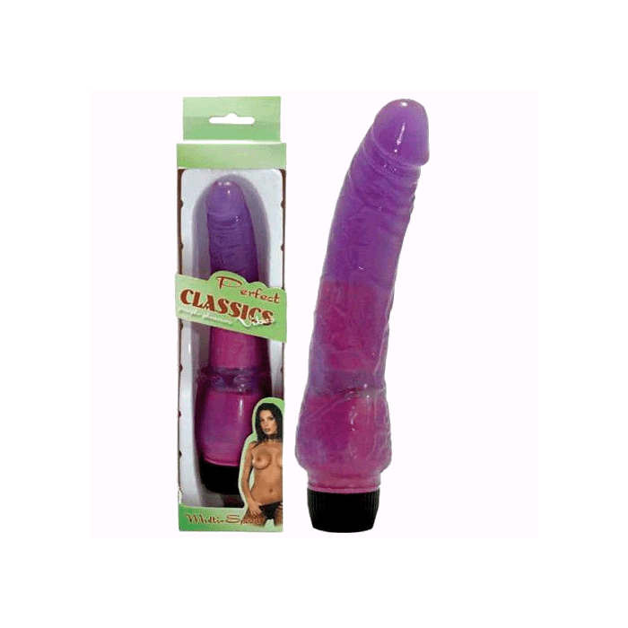 Vibrador DDC Látex Roxo I