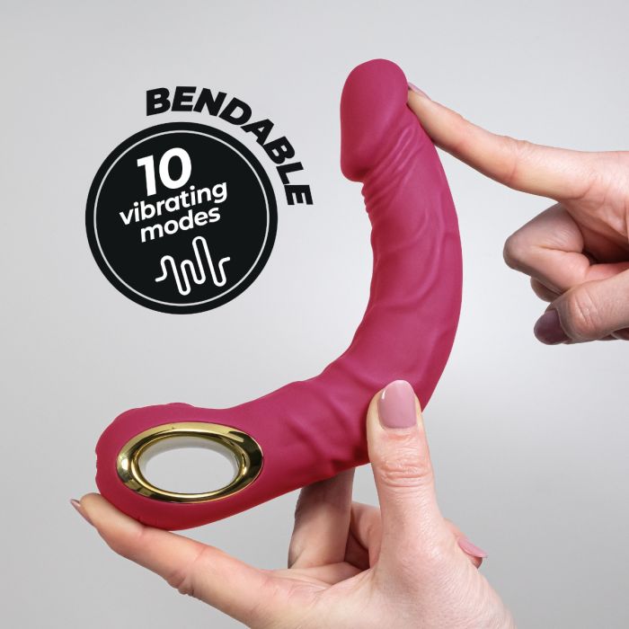 Vibrador Flexível Magnus Bend Crushious Rosa