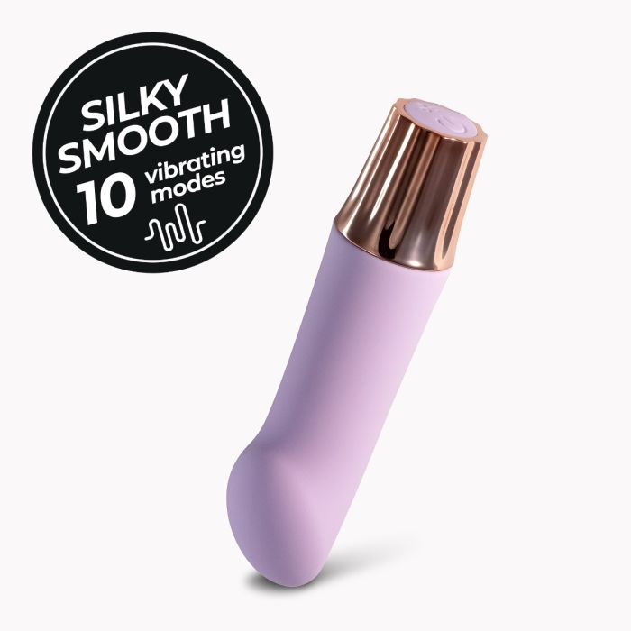 Mini Vibrador Recarregável Mellow Angler Crushious Lavanda