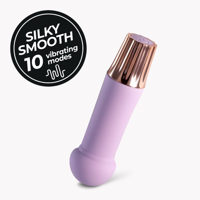 Mini Vibrador Recarregável Mellow Puff Crushious Lavanda