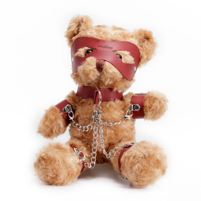Urso de Pelúcia Bondage Crushito Crushious Vermelho