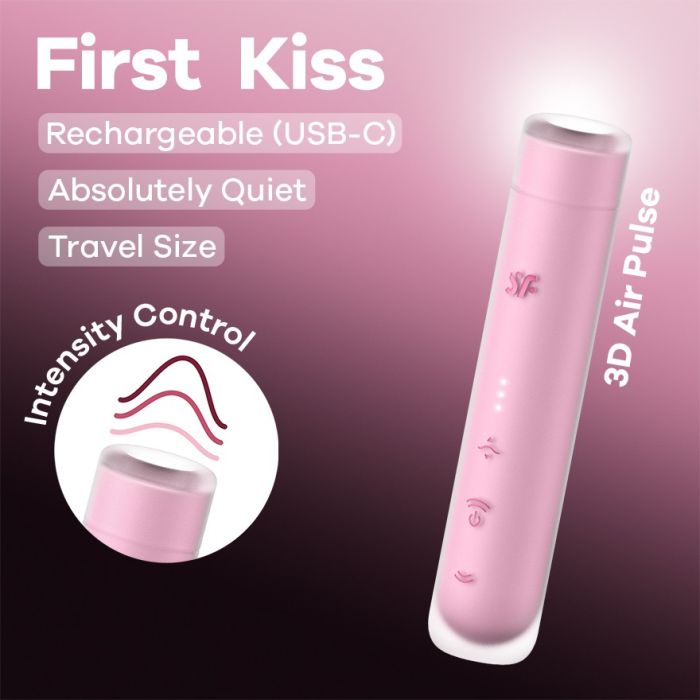 Estimulador Recarregável First Kiss Satisfyer