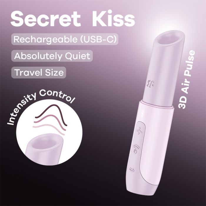 Estimulador Recarregável Secret Kiss Satisfyer