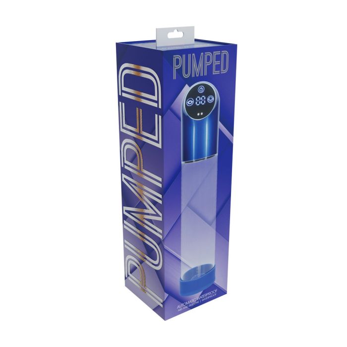 Bomba de Vácuo Automática Pumped Automatic WaterProof Azul Caixa