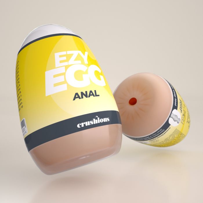 Ovo Masturbador Crushious Ezy Egg Anal