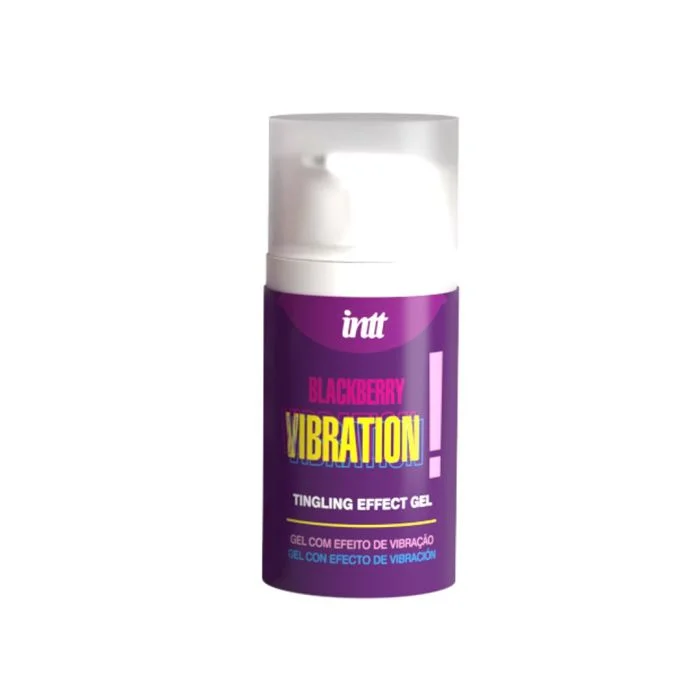 Gel C/ Vibração/Aquecimento/Pulsação Vibration! Amora Unisexo Intt (15 ml)