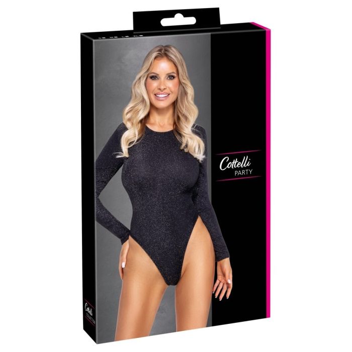 Body Cotteli Party Preto Caixa