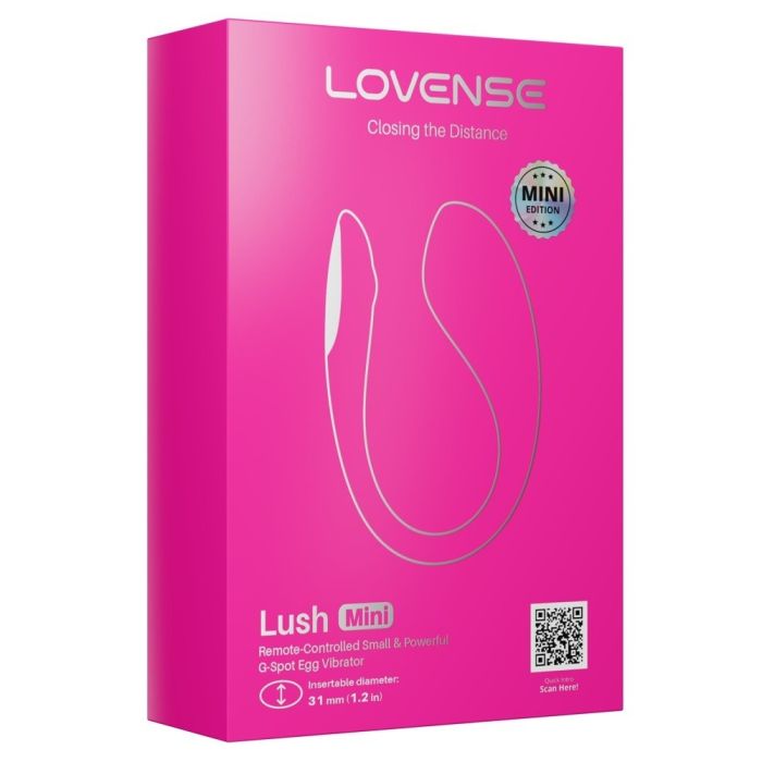 Ovo Vibratório Recarregável C/ APP Lovense Lush Mini Caixa