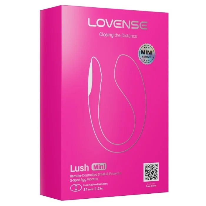 Ovo Vibratório Recarregável C/ APP Lovense Lush Mini Caixa