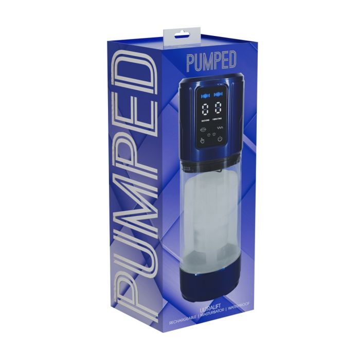 Bomba de Vácuo Automática Pumped UltraLift Azul Caixa