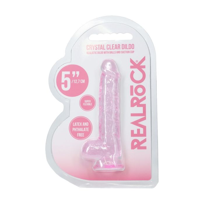 Dildo Realístico Crystal Clear Dildo C/ Sucção 5