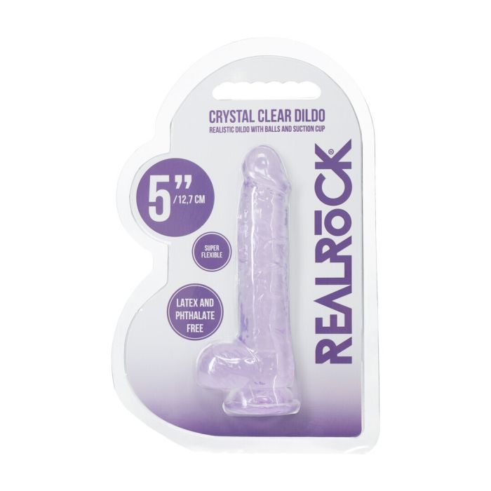Dildo Realístico Crystal Clear Dildo C/ Sucção 5
