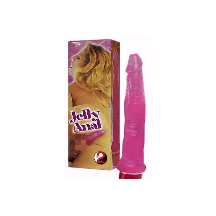 Vibrador Jelly Anal Rosa