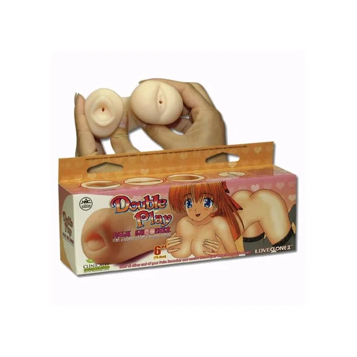 Masturbador Vagina e Boca Double Play