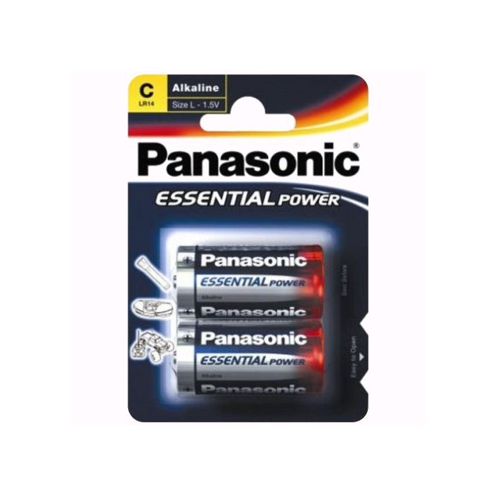 Pilhas Alcalinas Panasonic LR14/C (2 Un)