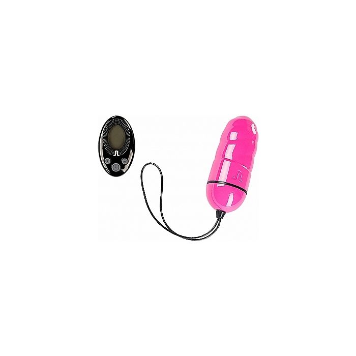 Ovo Vibratório Recarregável Ocean Storm Adrien Lastic C/ Comando Remoto Rosa