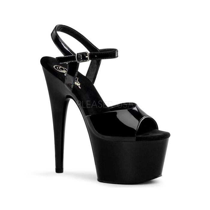 Sandália Pleaser Adore 709 Preta