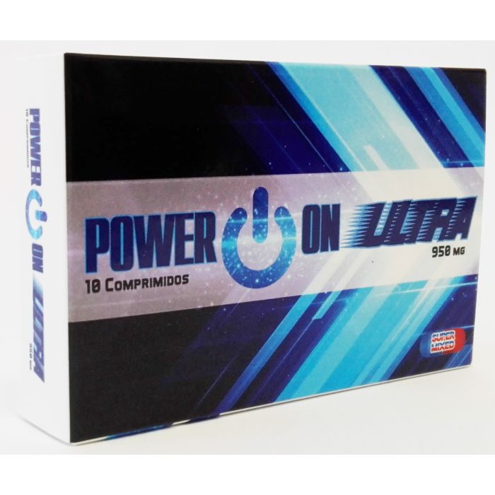 Potenciador Power On Ultra 950mg (10 Un) 1