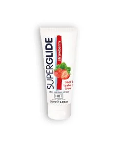 Gel Lubrificante Superglide Morango (75 ml)