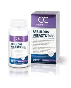 Comprimidos Aumento e Firmeza dos Seios Fabulous Breasts (90 Un)