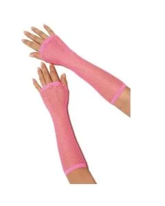 Luvas de Rede Rosa
