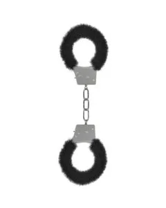 Algemas C/ Peluche Beginner's Furry Handcuffs Pretas