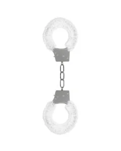 Algemas C/ Peluche Beginner's Furry Handcuffs Brancas