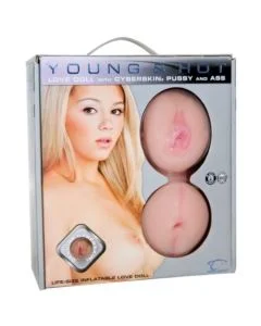 Boneca Young & Hot Vagina e Ânus Caixa