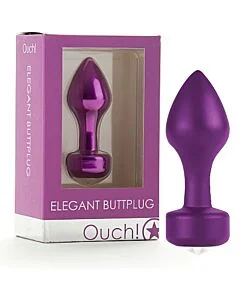 Plug Anal Elegant Buttplug Roxo