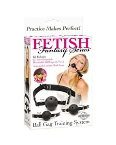 Mordaça de Treino System Fetish Fantasy Caixa