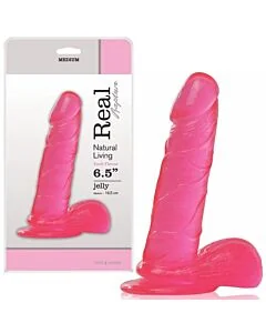 Dildo Real Rapture Earth Flavour 6.5'' Rosa